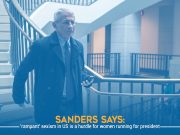 joe sanders,joe striani sanders agrees sexism remains a problem for us women running