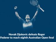 Djokovic beats Federer to Set up Thiem Final at Australian Open