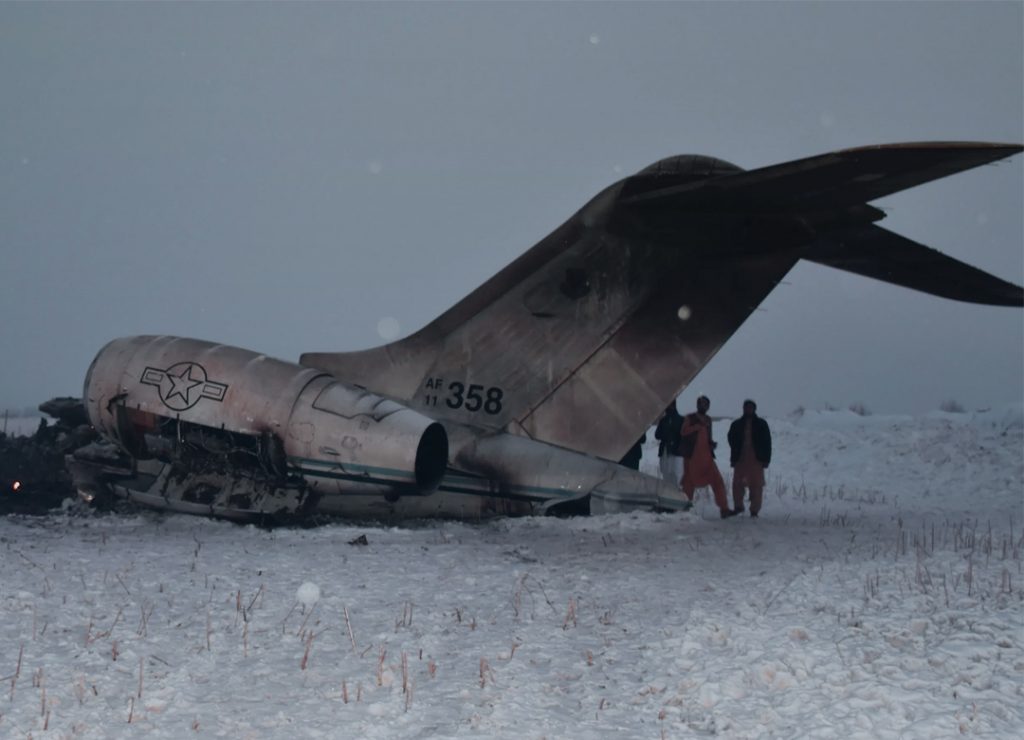 US Military Plane Crashes in Ghazni