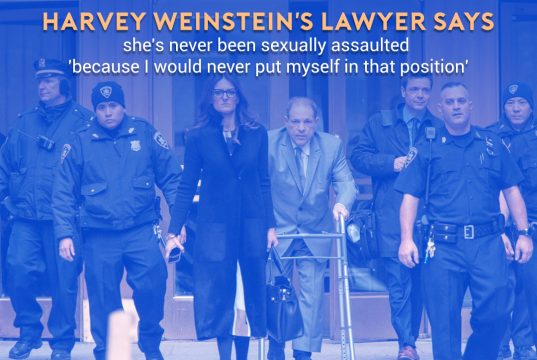 Because I would never put myself in that position - Harvey Weinstein's Counsel
