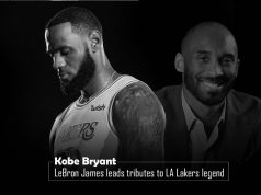James and Company Pay Tribute to Kobe Bryant in the Home Game
