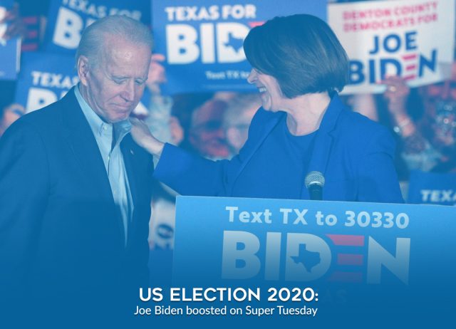 Joe Biden Gets Big Boost Ahead of Super Tuesday