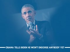 Barack Obama not Supporting any Democrat