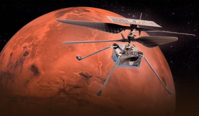 Ingenuity helicopter calls Earth from Mars