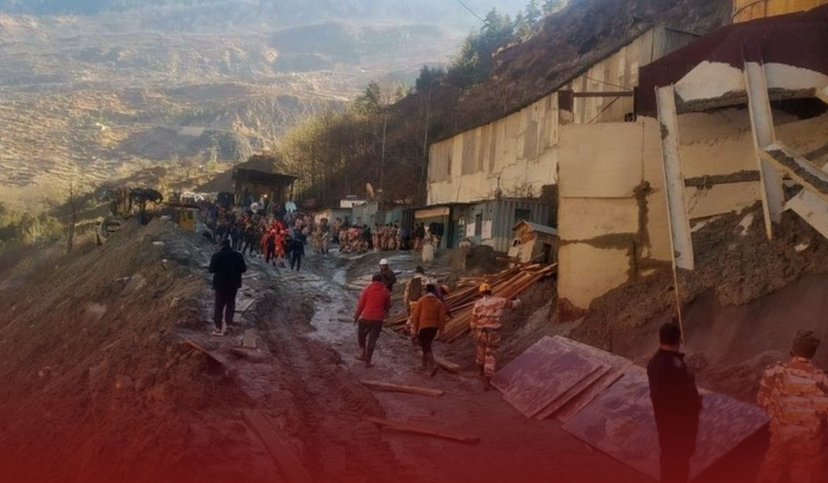Uttarakhand glacier bursts dam disaster took 19 lives and 177 missing