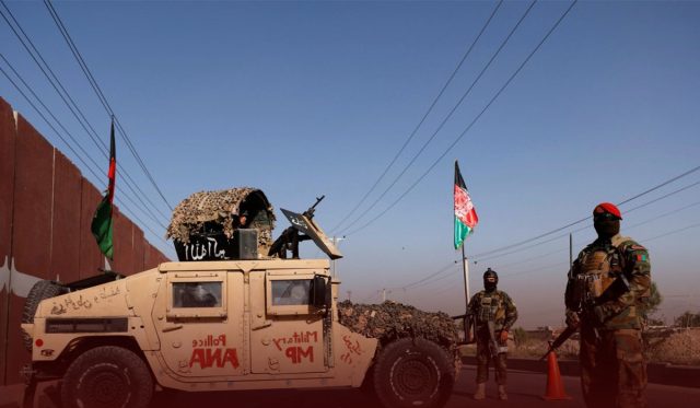 Taliban troops Captured Television Station in Lashkar Gah