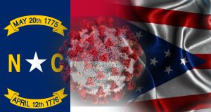 Three American States Mounted to their Highest Coronavirus Level