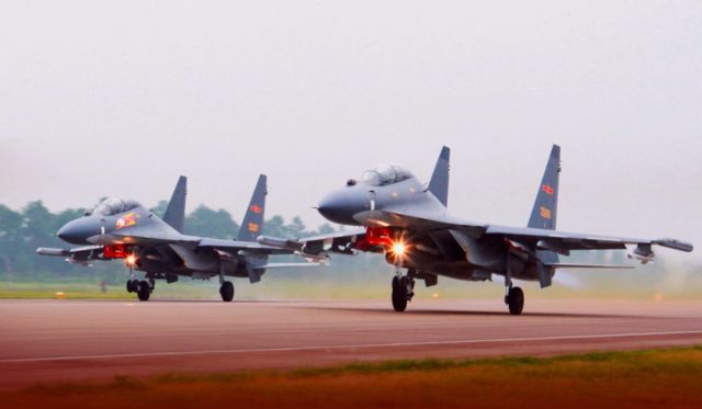China sends Thirty Jet Fighters into Taiwan's Air Defense Zone