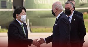 The US President Joe Biden in Japan for US-Asia Trade Talks